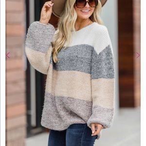Color Block Sweater
